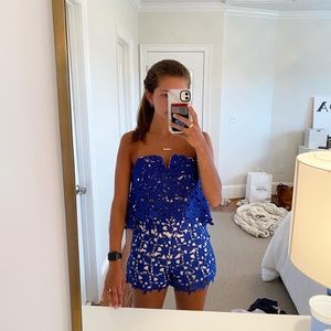 Lace romper